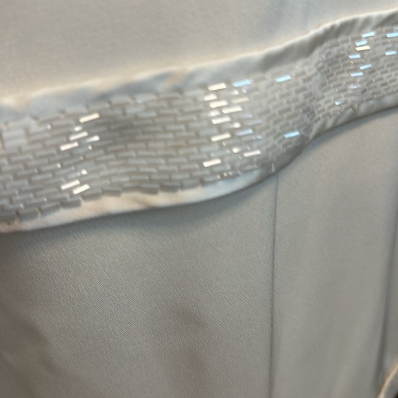 - Stephen Yearick silk column gown. Sequin Bolero. - Picture 9 of 15